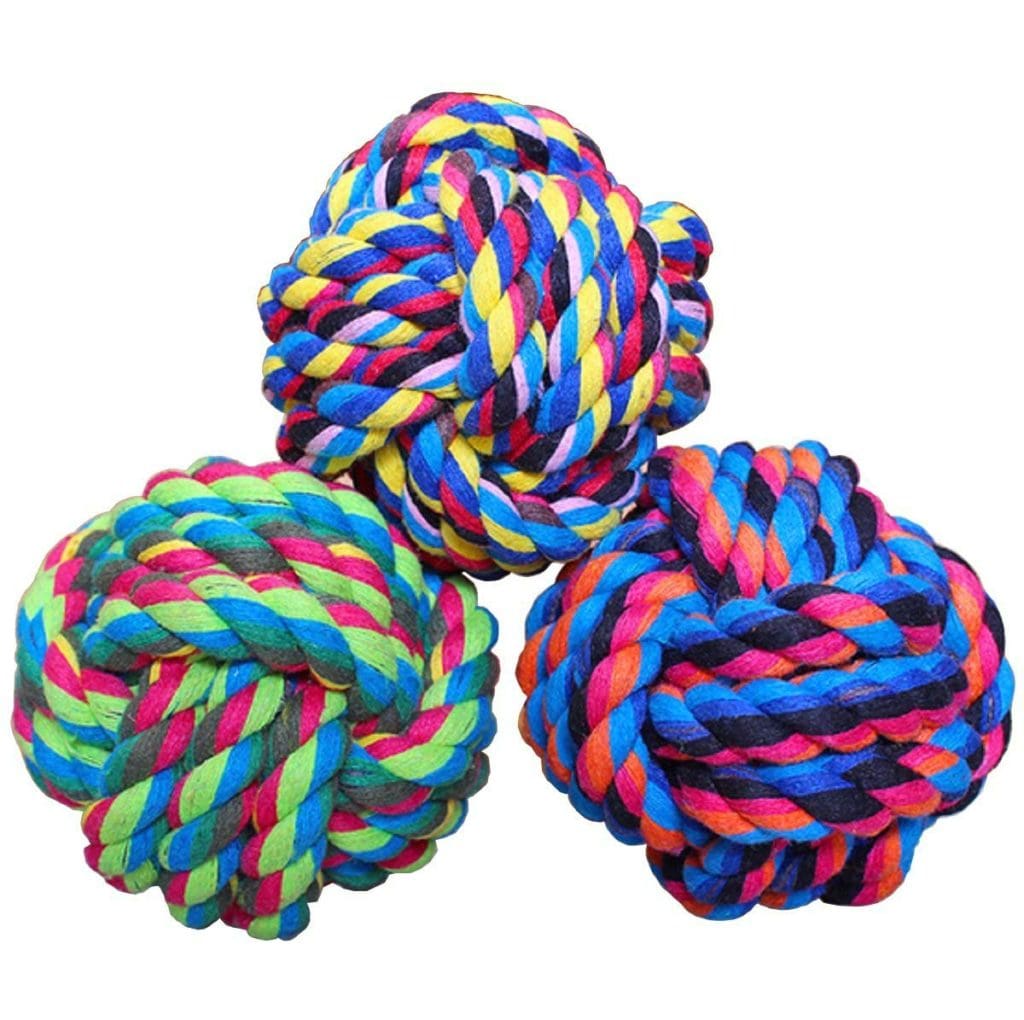 fiesta cotton rope balls game
