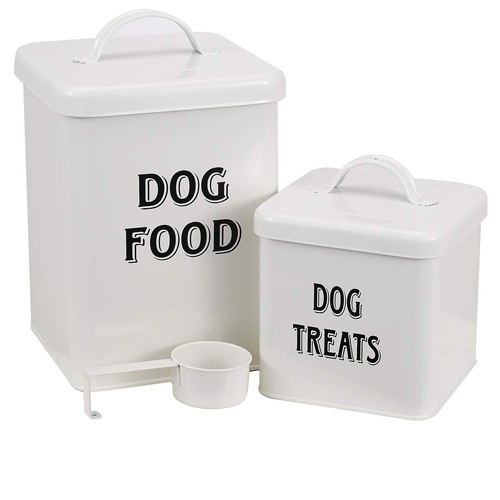 metal dog food storage 