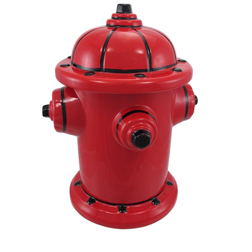 Fire Hydrant Dog Treat Jar puppy ceramic supplies 