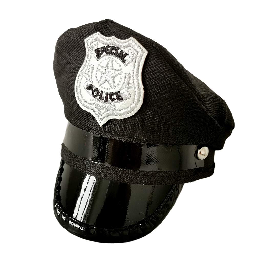 dog cat pet police hat