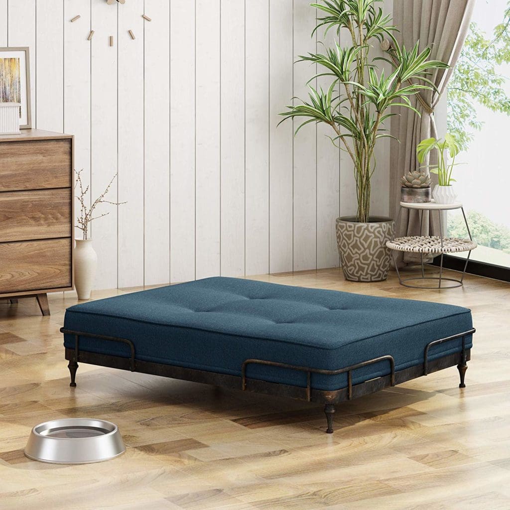 Industrial Modern Dog Bed Frame and Cushion