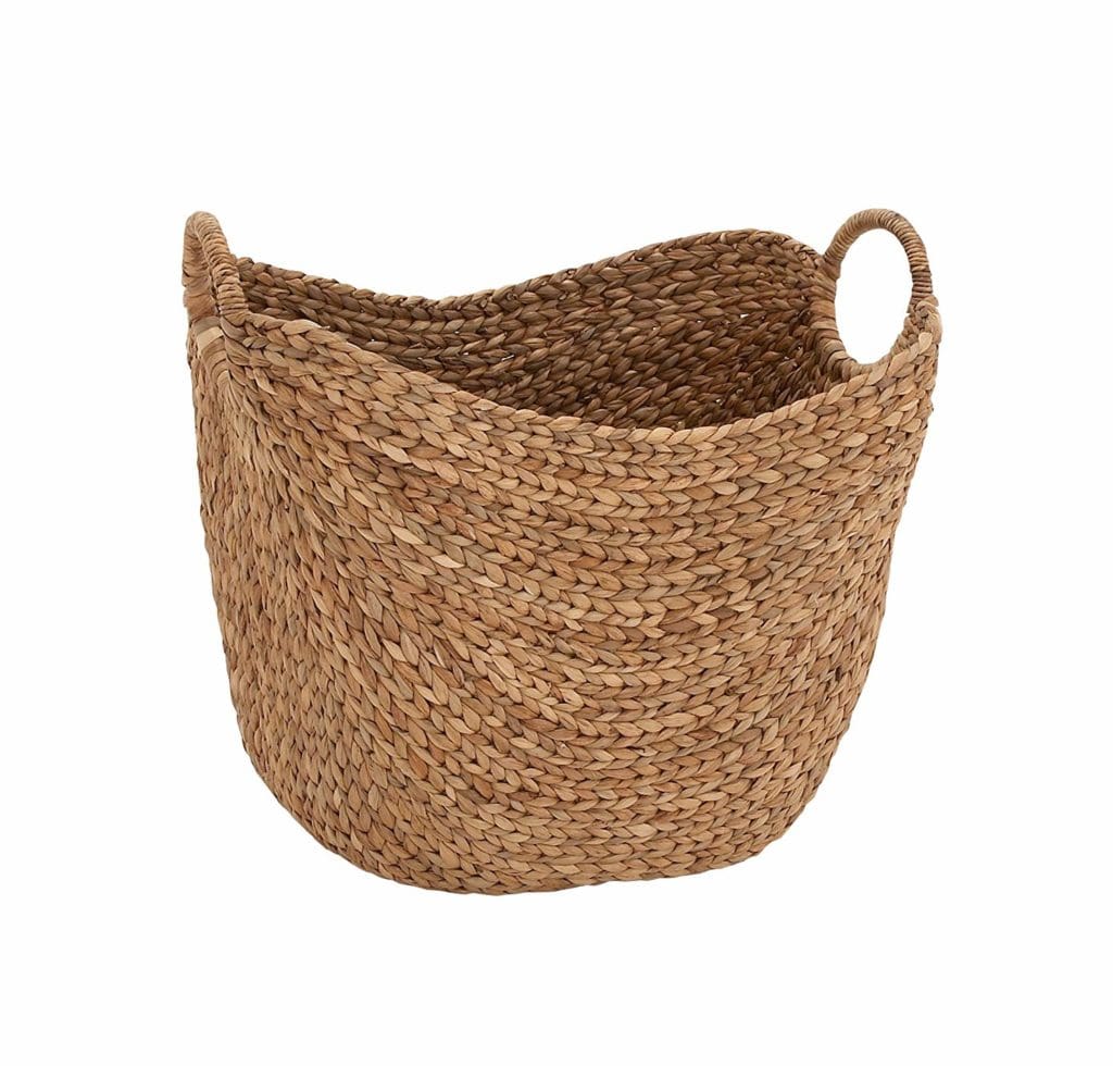 seagrass storage basket natural pet toys
