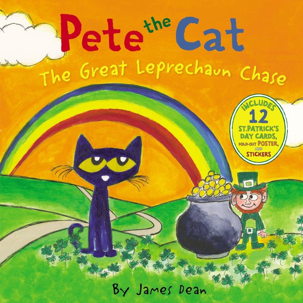 cat book st patrick's day