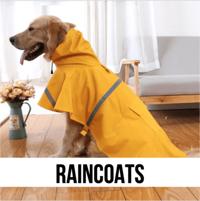 LEAD raincoat slicker poncho dog cat pet raincoat jacket vest boat walk attire gift ideas