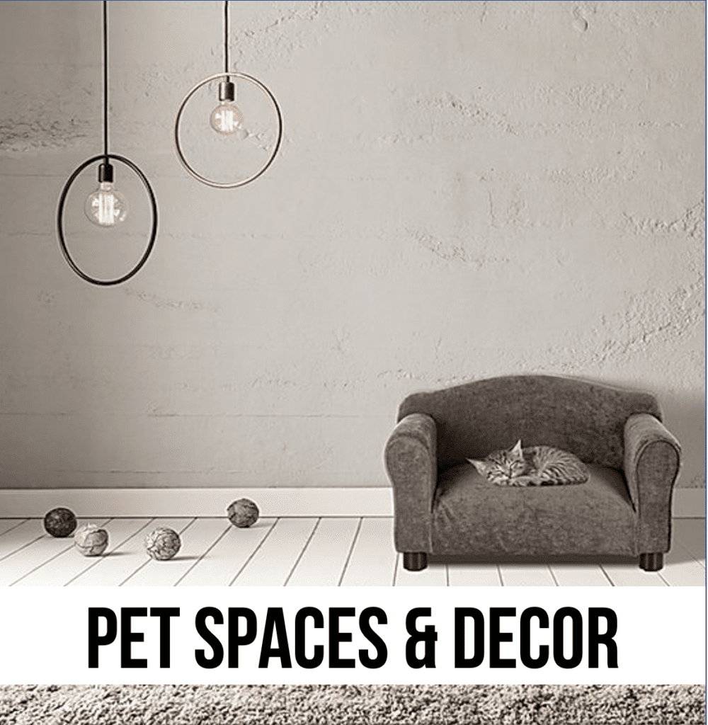 pet spaces furniture decor pet-sized