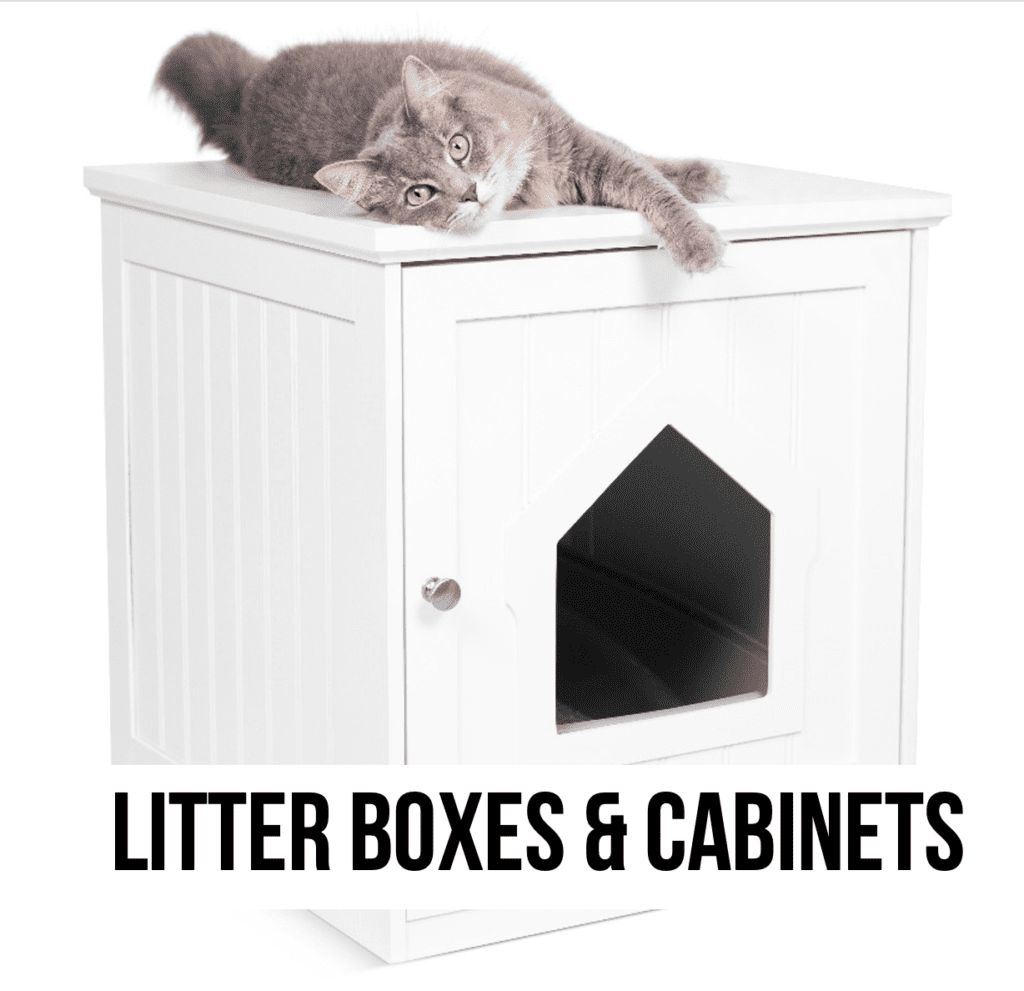 LEAD litter boxes cabinets storage covers furniture solutions apartment supplies