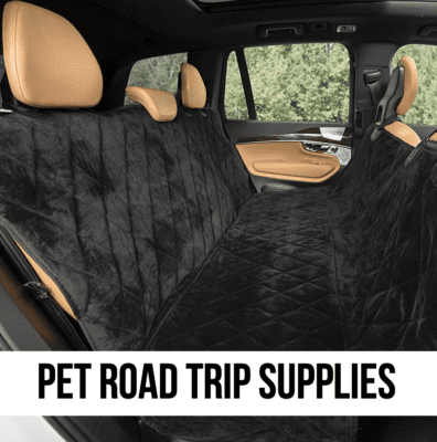 LEAD pet dog cat car suv truck supplies road trip vehicle protection blanket storage