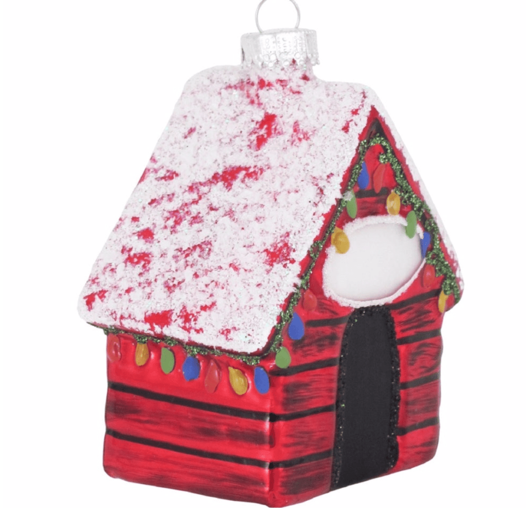 snoopy dog house ornament pet themed tree