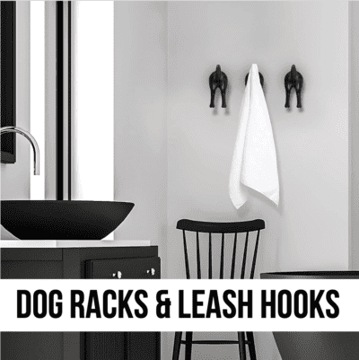 LEAD dog hooks bathroom leash holder walker