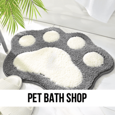 LEAD Dog cat pet bathroom theme decor ideas trends gifts