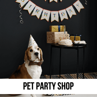 pet party supplies