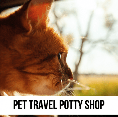 pet cat dog travel potty supplies litter box