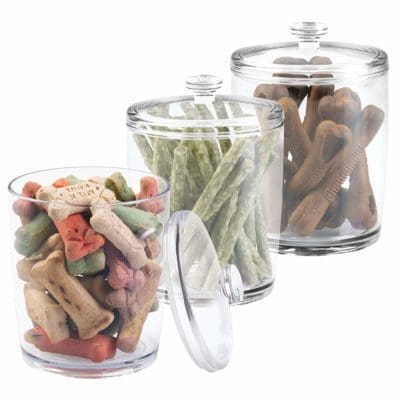 Pet Treat Storage Containers