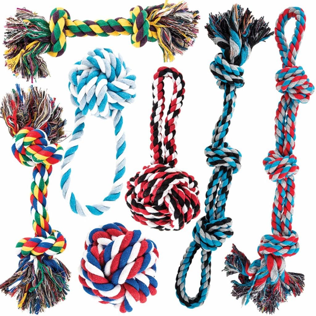 fiesta rope Cotton Cord Dog Toys