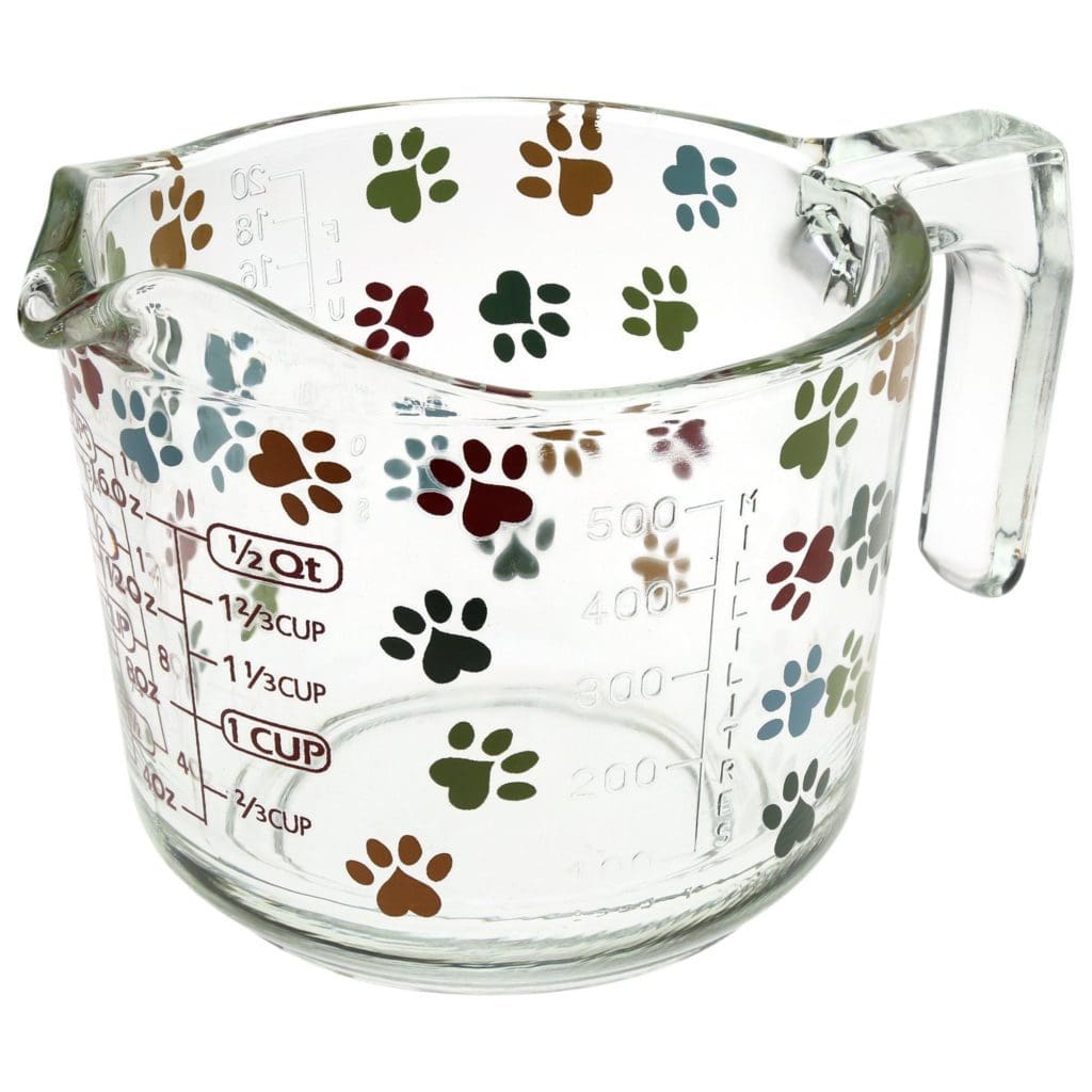 Paw Print Measuring Cup