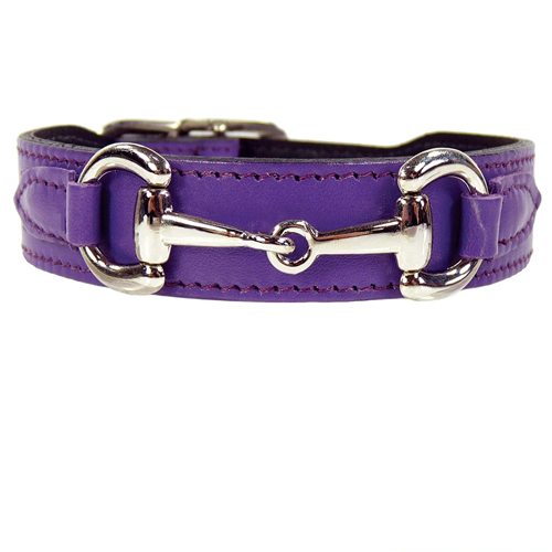 Purple Luxury Dog Collar