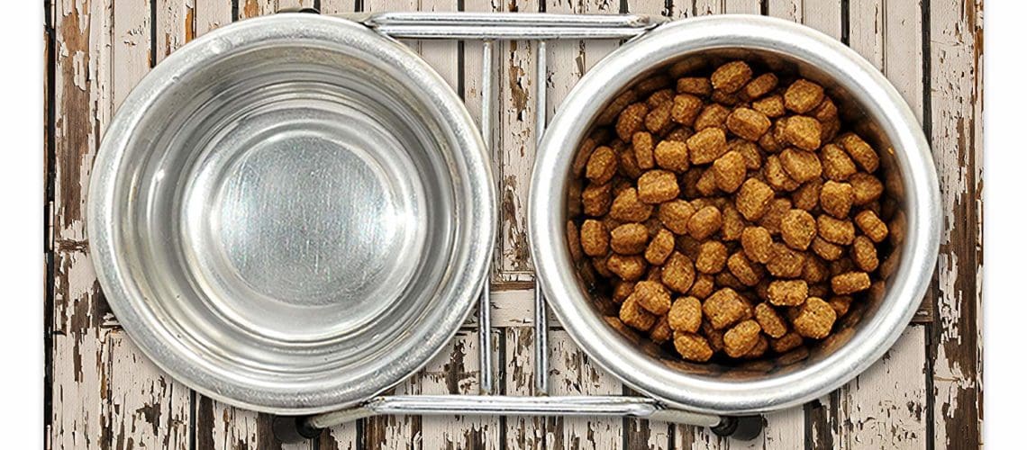 dog and cat pet food mat