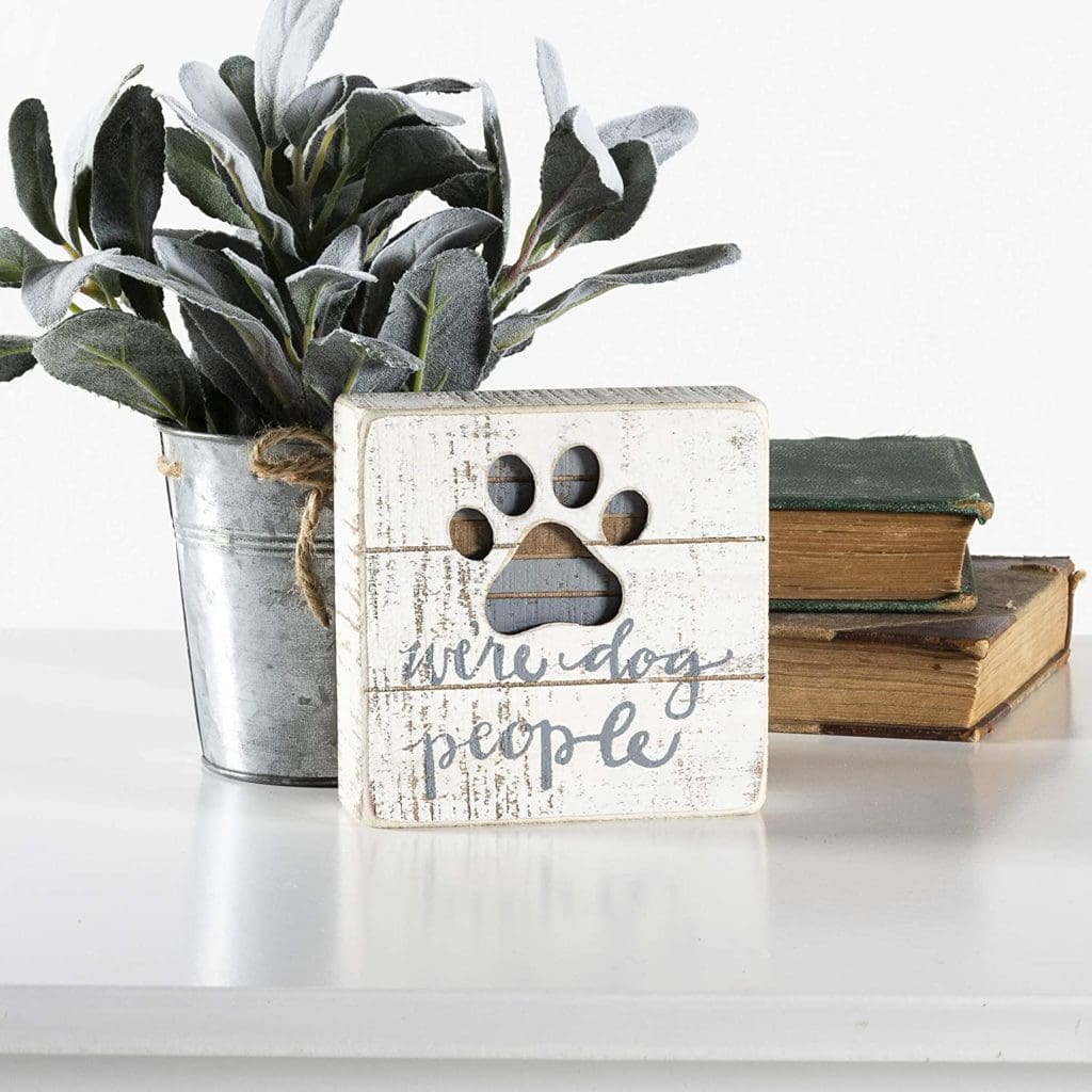 we are dog people we're dog people home office decor sign pet lover dog lover