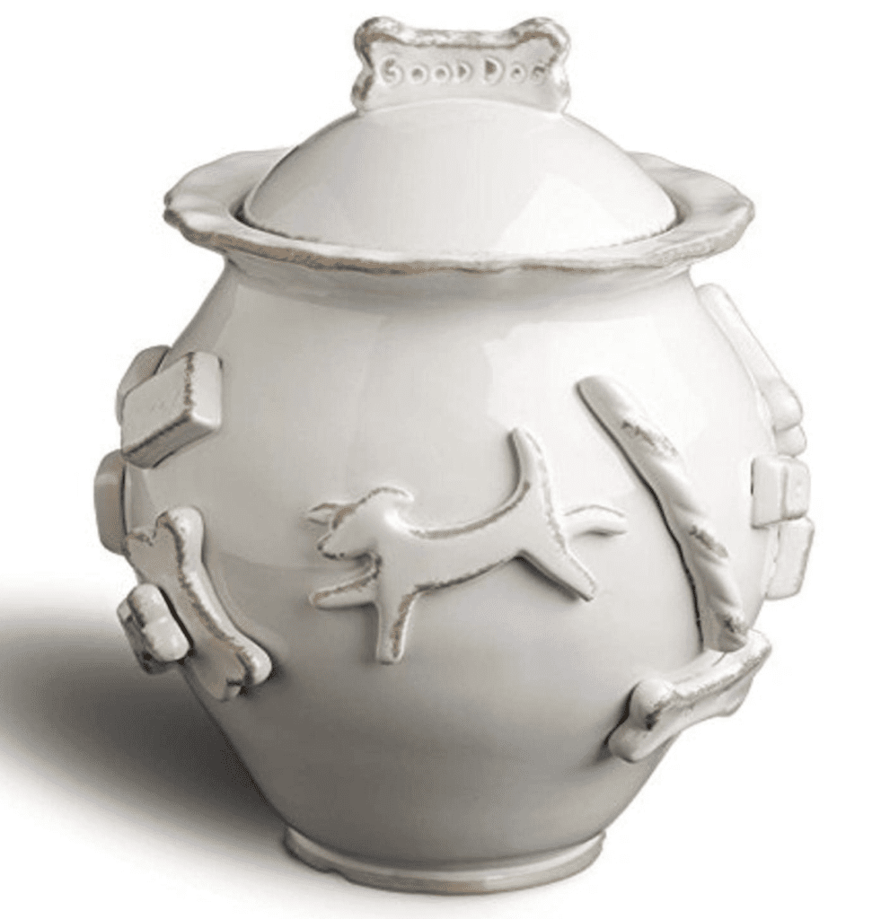 french country pet supplies white jar gift 