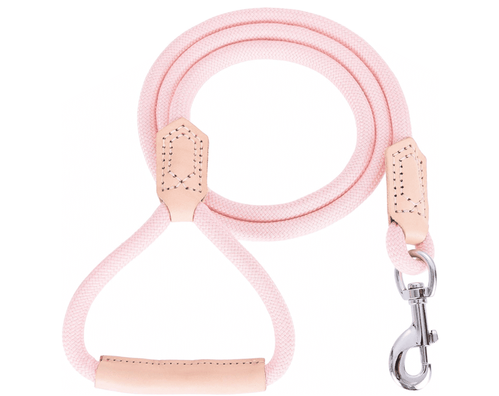 pretty in pink pastel dog leash
