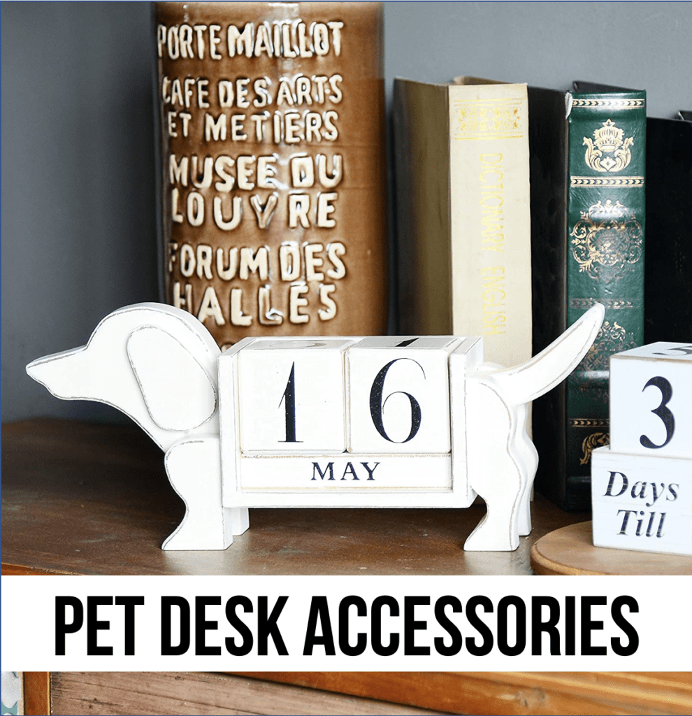 LEAD pet dog cat desk home office supplies calendar statue gift supplies