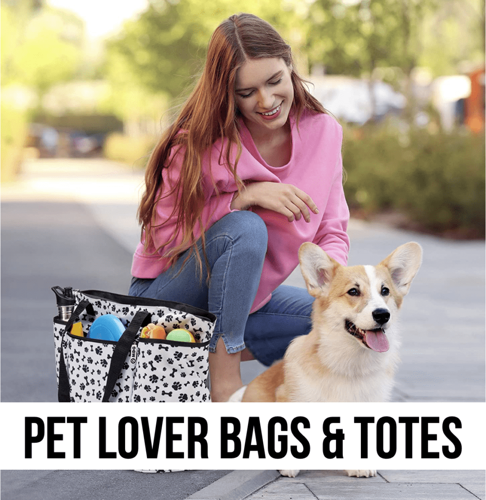 LEAD tote bags luggage gifts dog lover