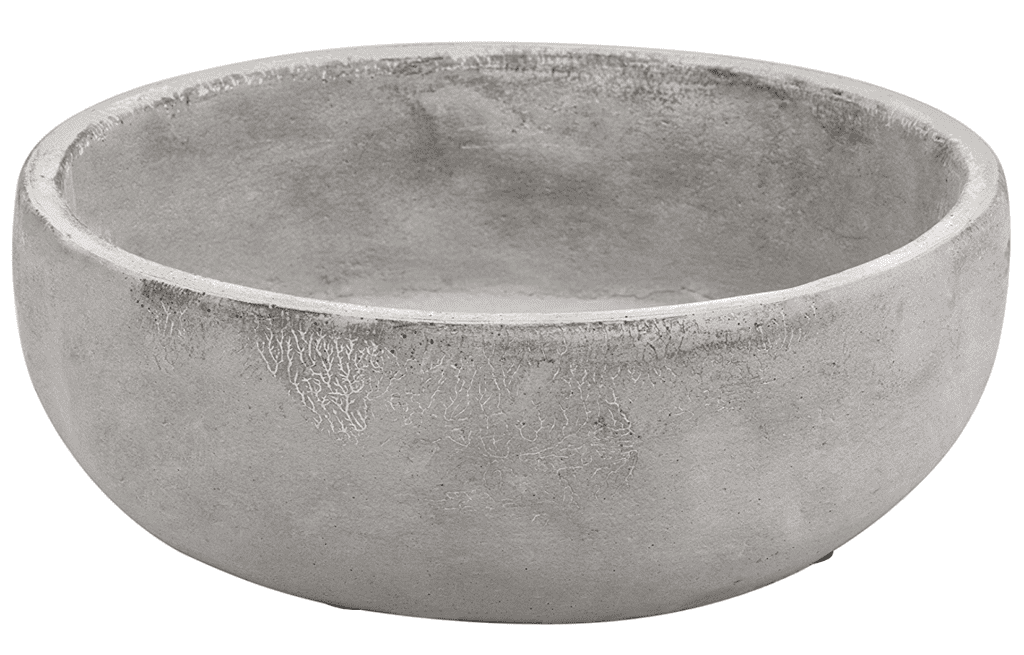 concrete dog pet cat bowl
