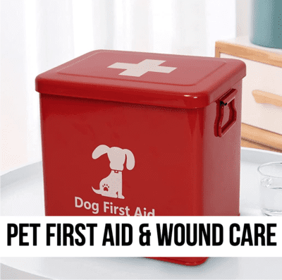 dog cat pet camping road trip first aid supplies kit gift sets