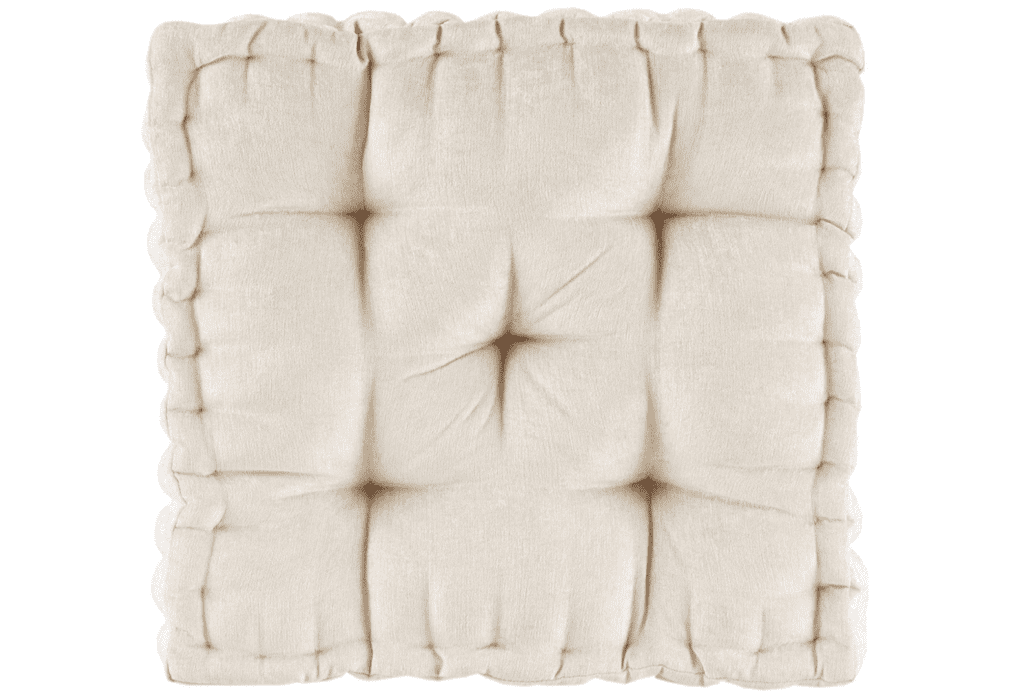 natural cotton dog cushion bed