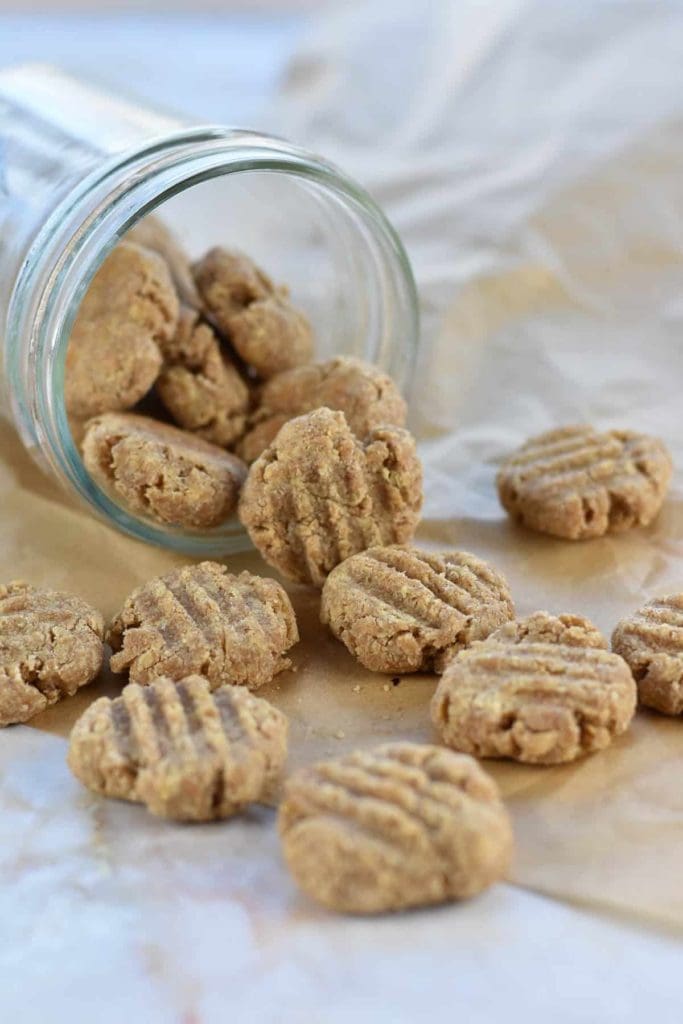 peanut butter recipe dog treats 