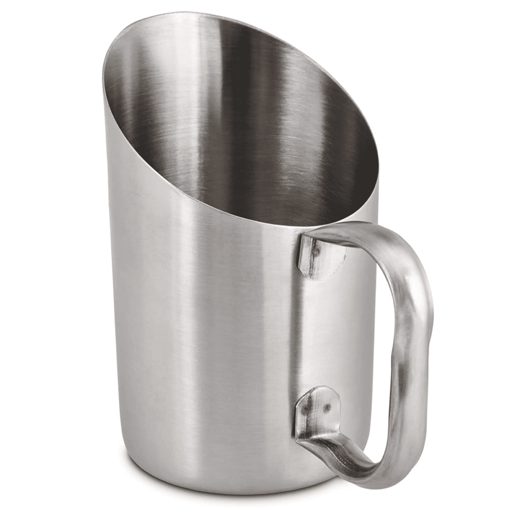 pet food cup scoop metal stainless 
