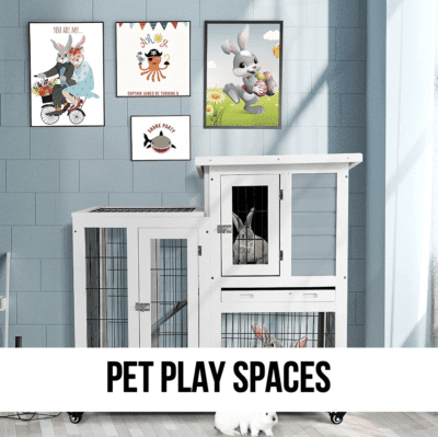 LEAD Pet play spaces ideas for backyard pet play houses cages coops condo screen wood house