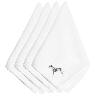 cloth dog dalmatian napkins party supplies
