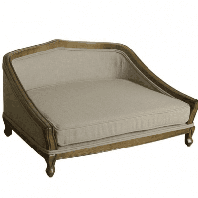 antique lounger pet bed