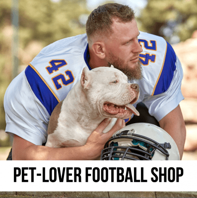 dog cat pet lover football gift supplies costume toys