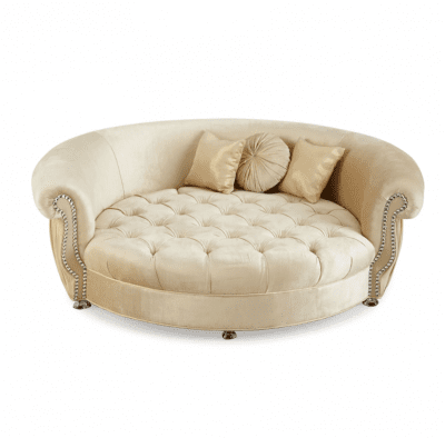 elegant dog bed ivory cream cottage chic pet supplies neiman marcus