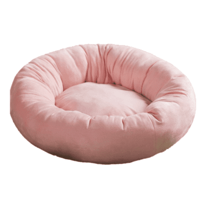 soft pink dog cat pet bed