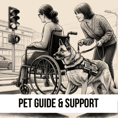 pet dog cat guide support help 