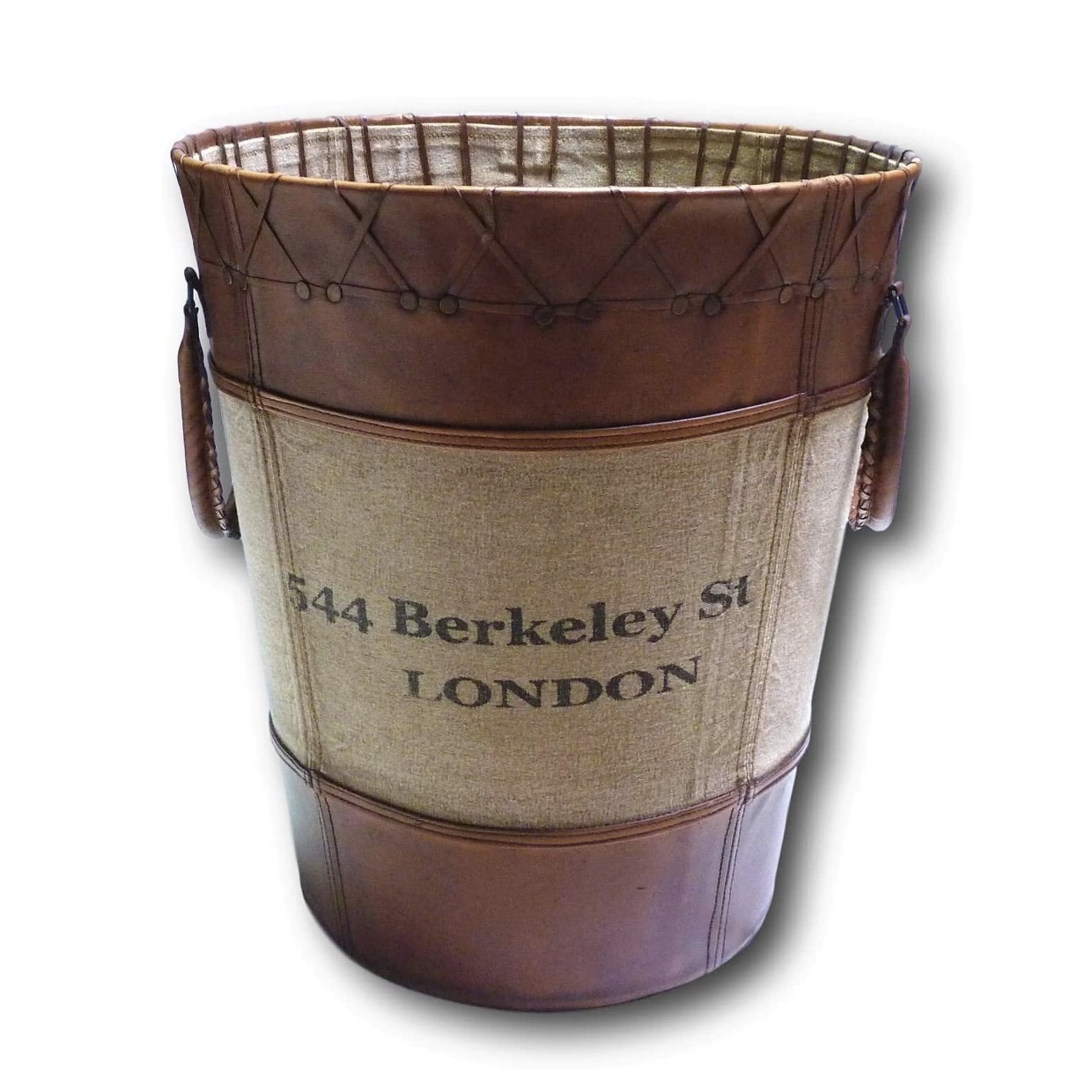 copper metal dog toys bucket with handles