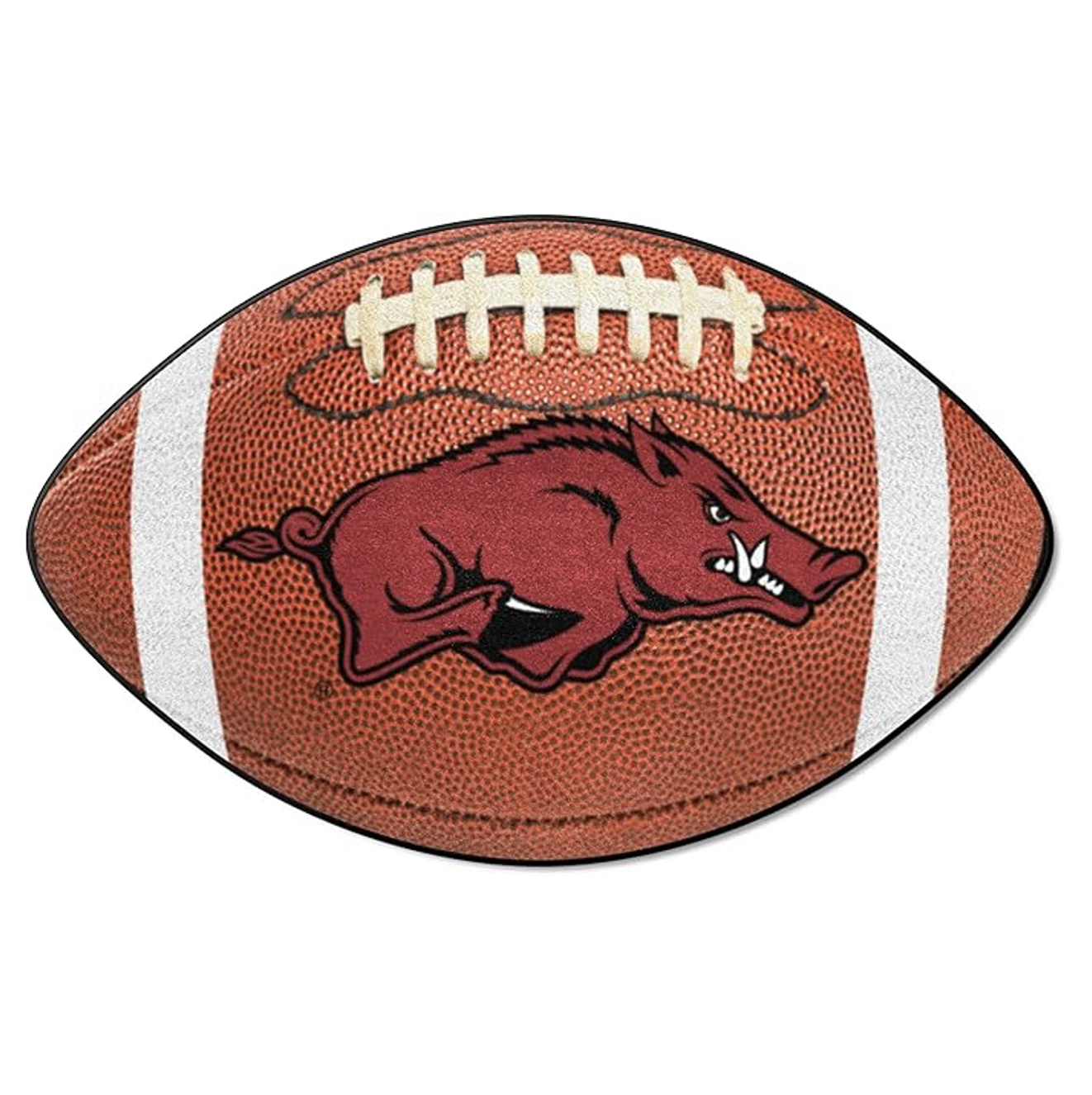 razorback football rug