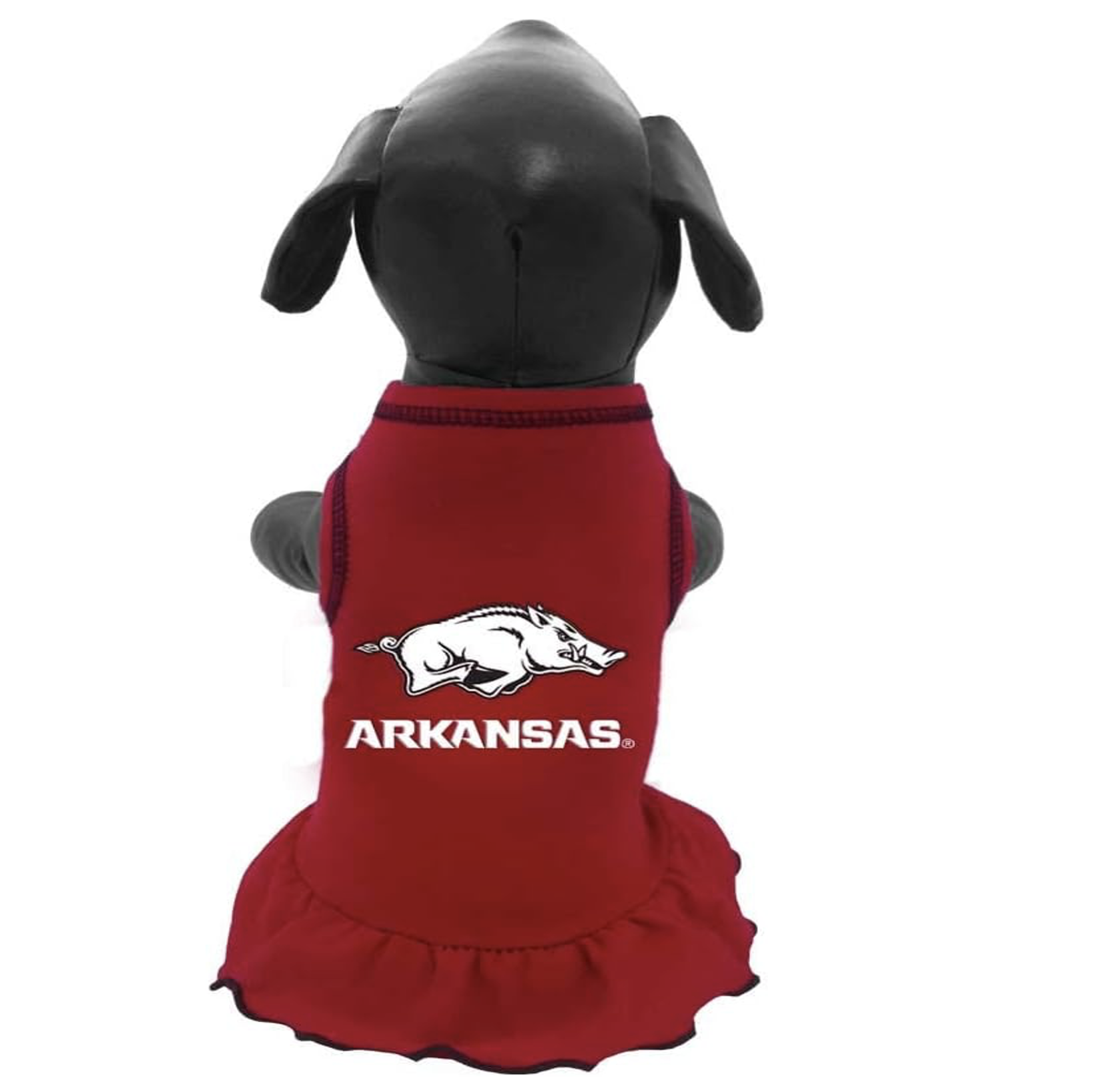 Arkansas Razorback Cheerleading Outfit for dogs