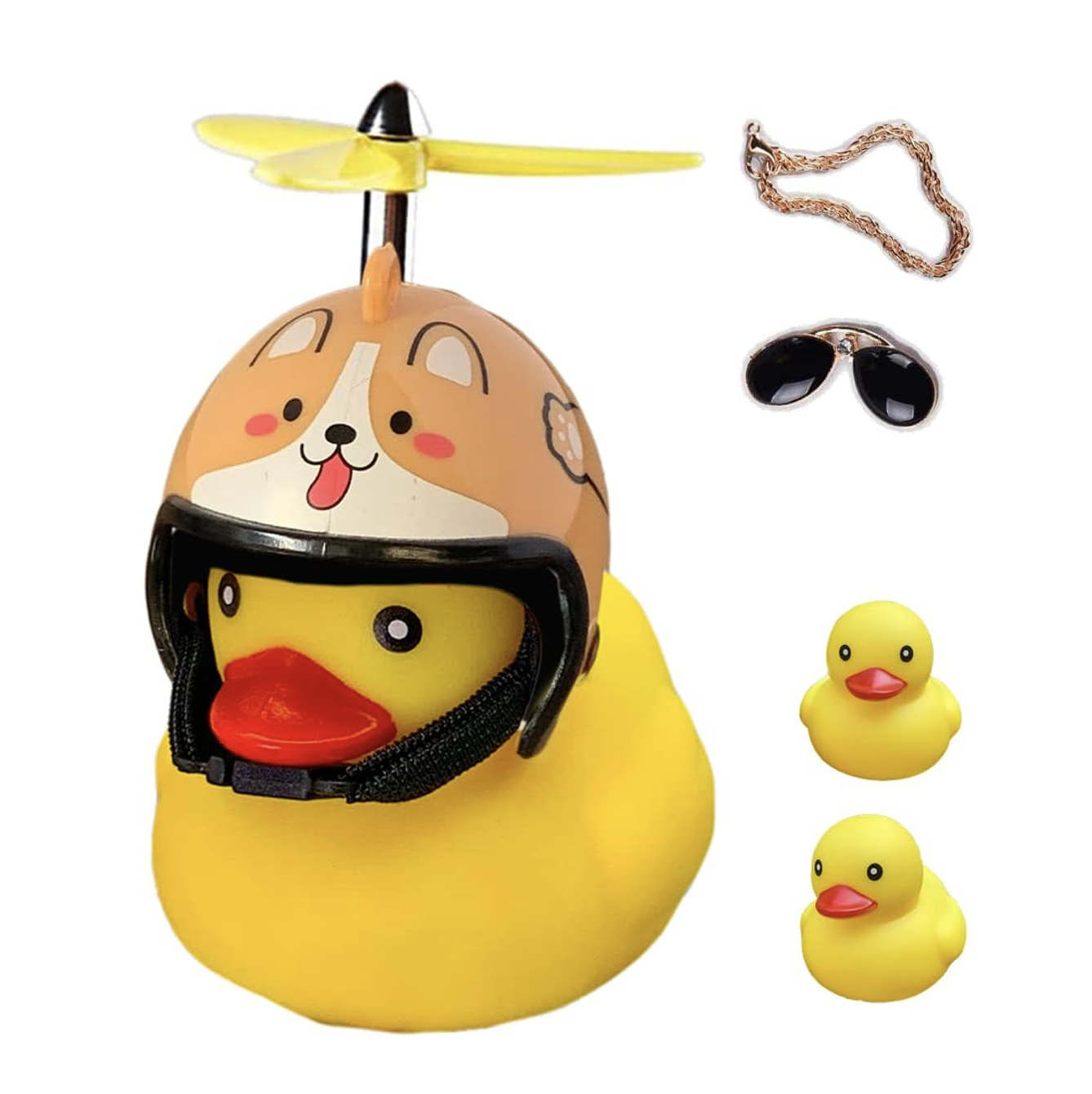 duck jeep dog helmet gift accessory