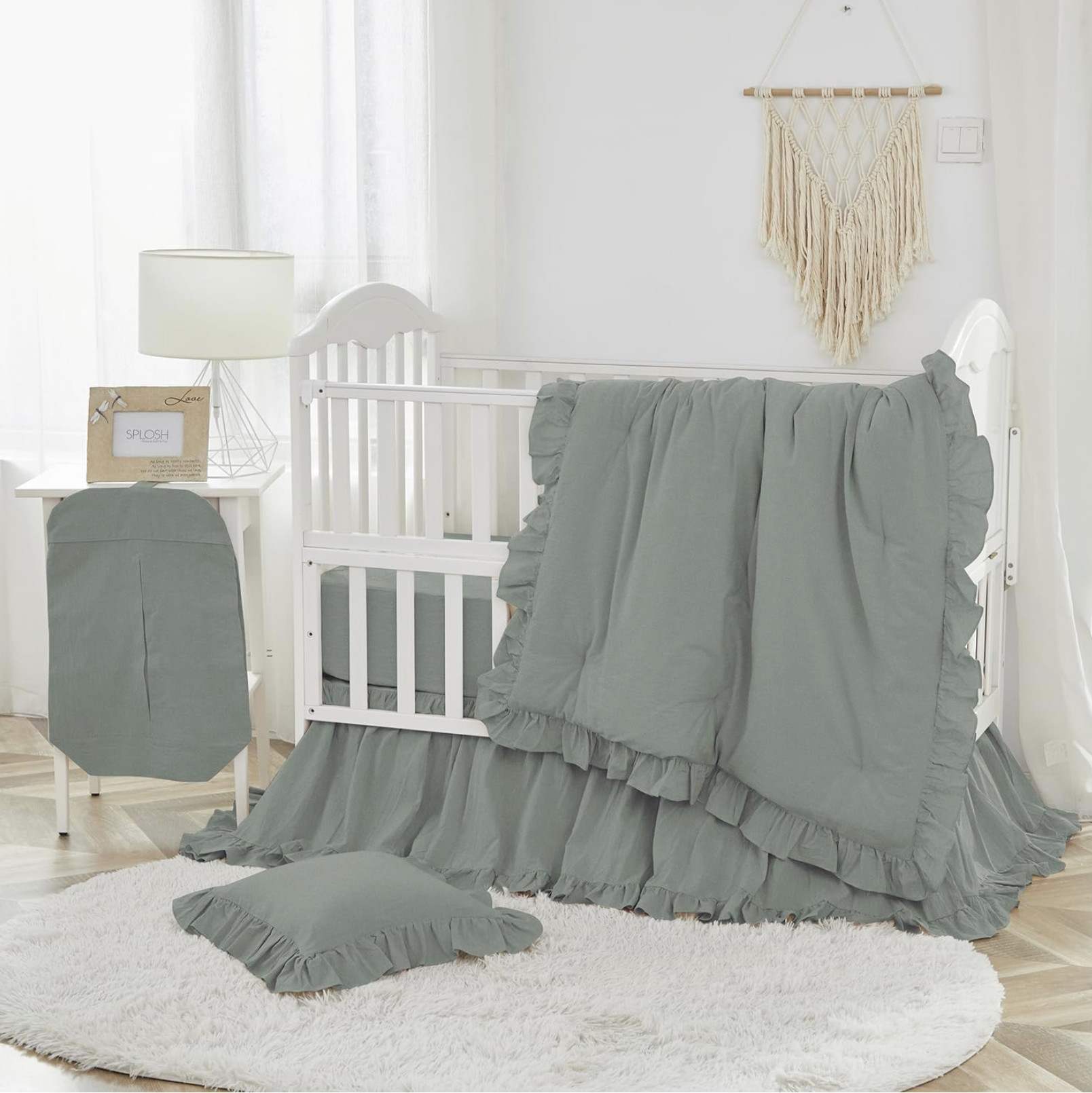 soft green dog pet bedding