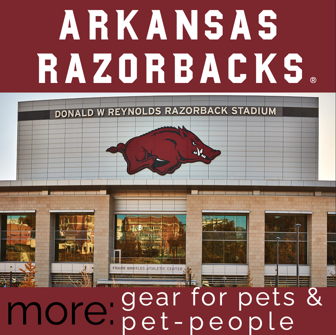 university of arkansas razorbacks dog cat pet supplies toys bowls beds jerseys shirt