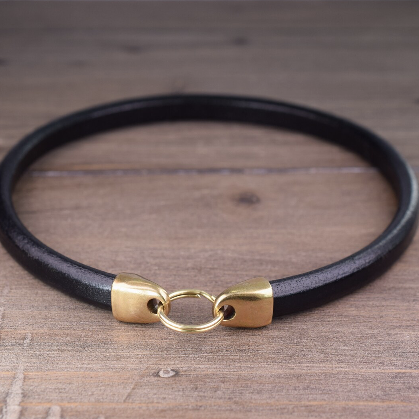 leather dog collar 