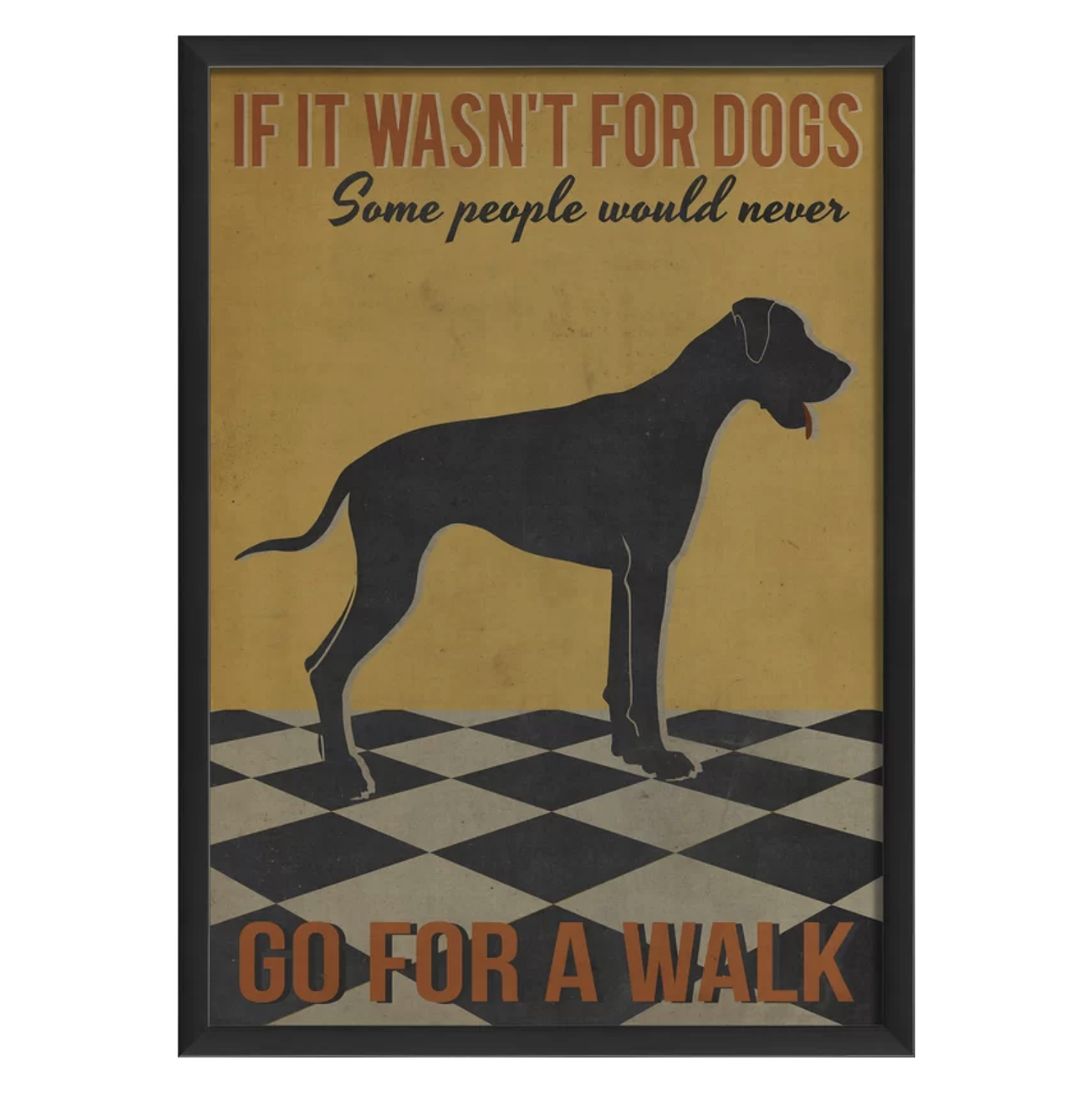 great dane poster 