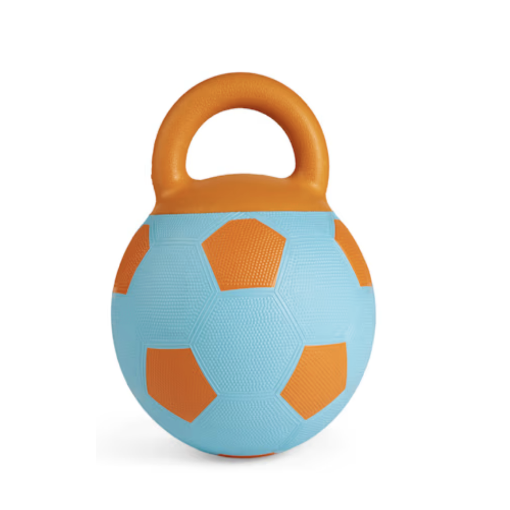 soccer ball with handle dog toy