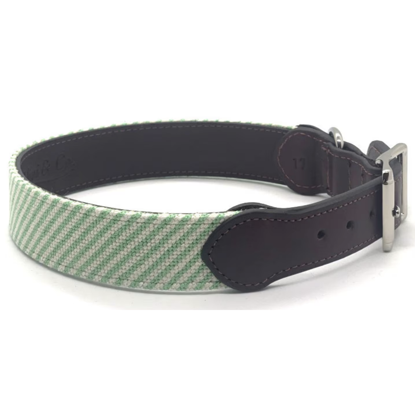 preppy dog collar 