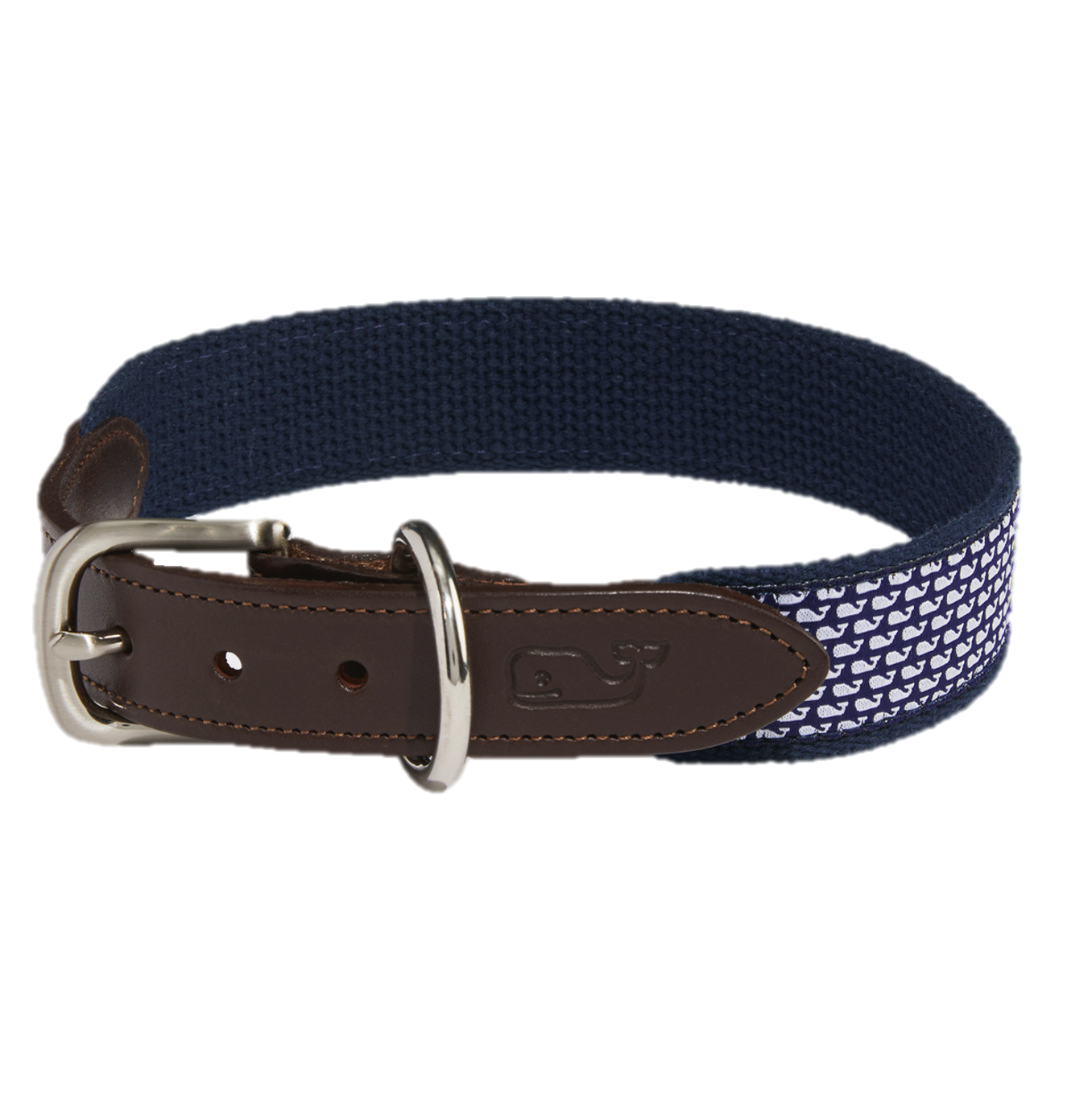 whale preppe dog collar vineyard vines 