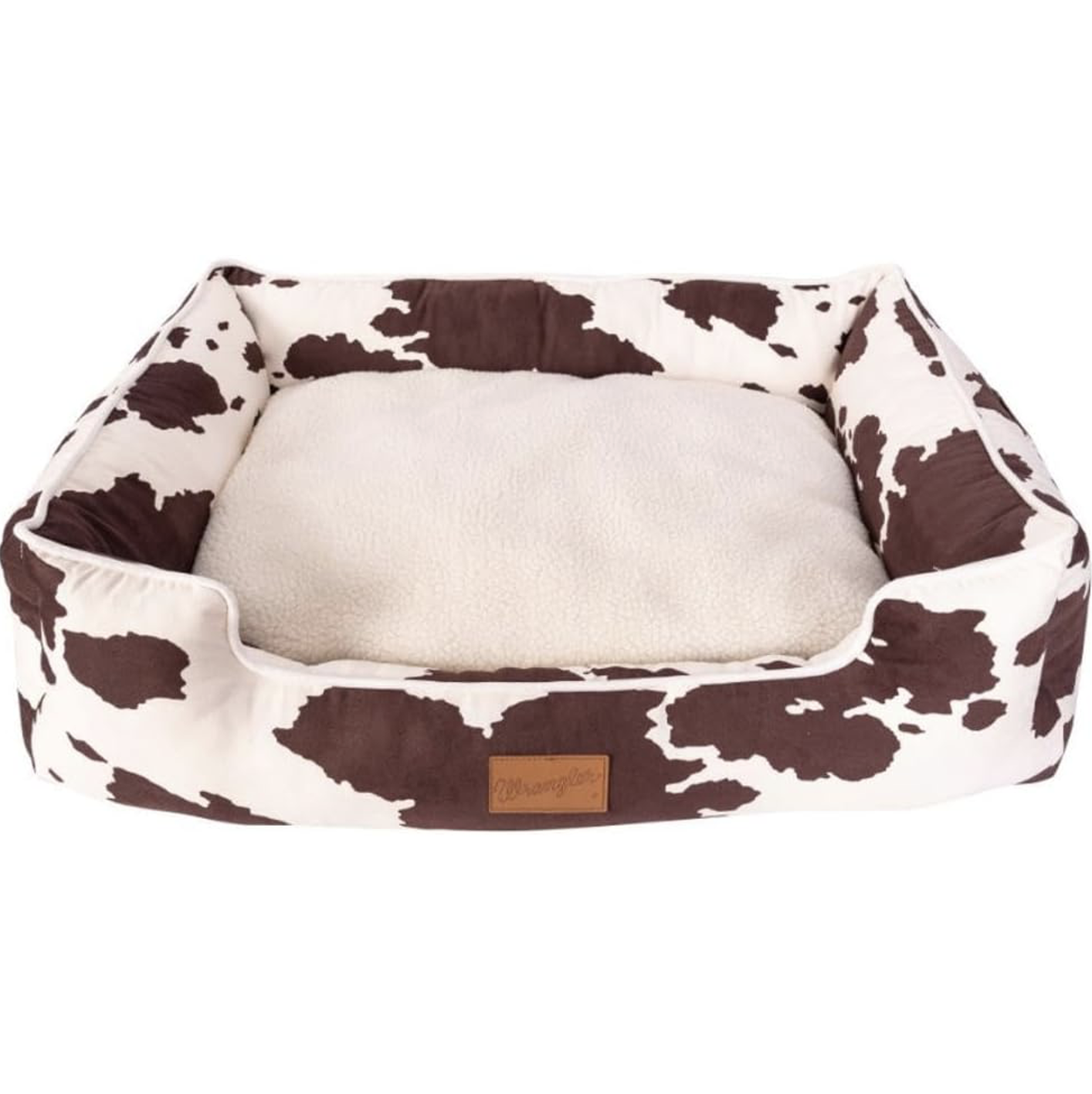 Cow Print Dog Bed